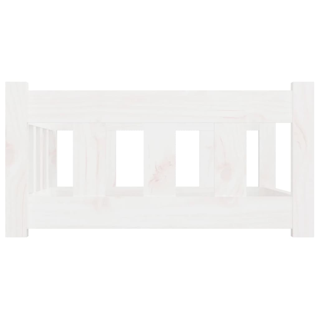 Dog Bed 75,5 x 55,5 x 28 cm White