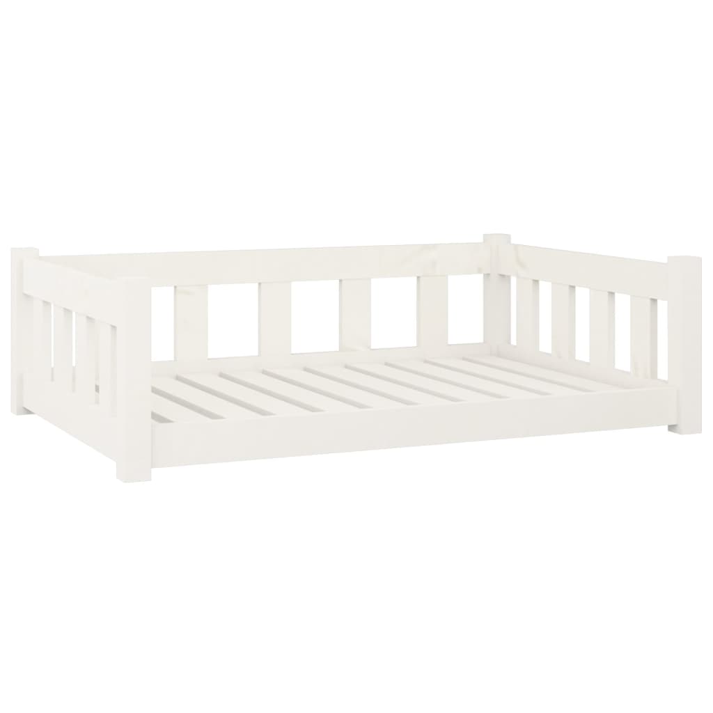 Dog Bed 95,5 x 65,5 x 28 cm White