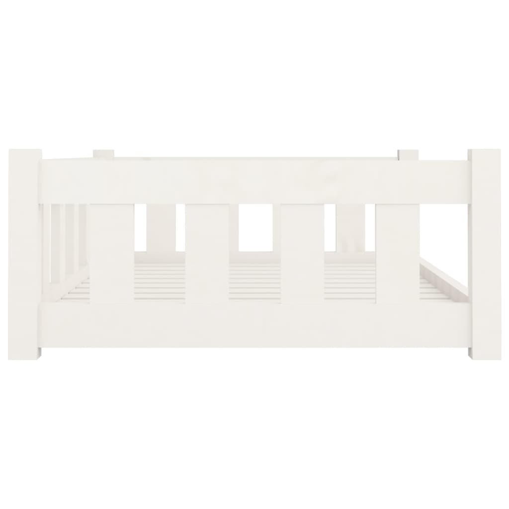 Dog Bed 95,5 x 65,5 x 28 cm White