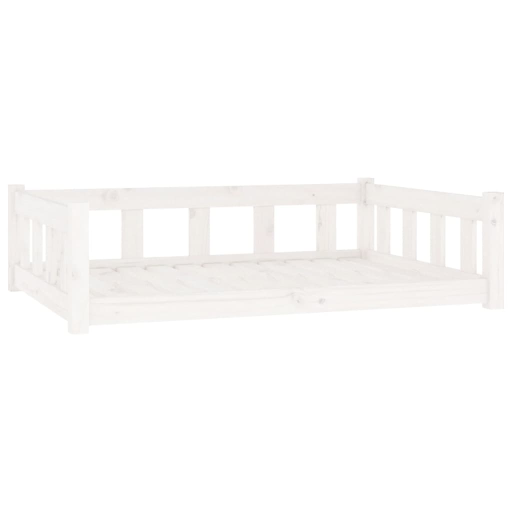 Dog Bed 105,5 x 75,5 x 28 cm White