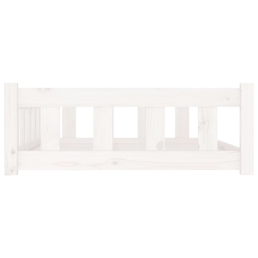 Dog Bed 105,5 x 75,5 x 28 cm White