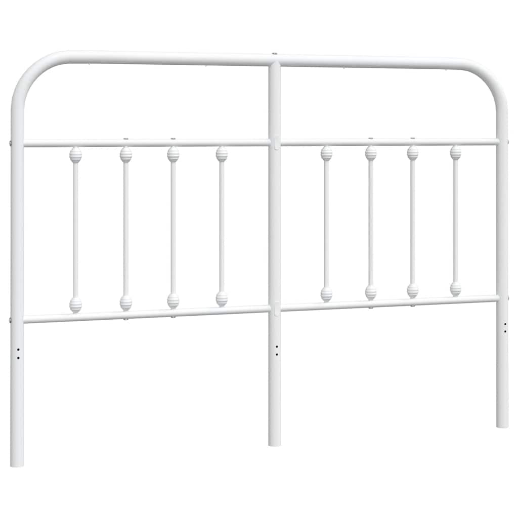 Metal Replace Headboard White 150 cm