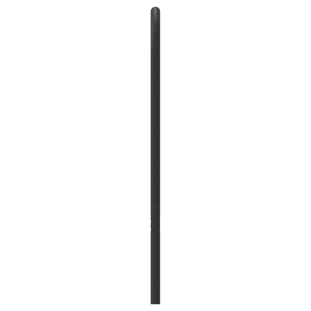 Metal Replace Headboard Black 107 cm