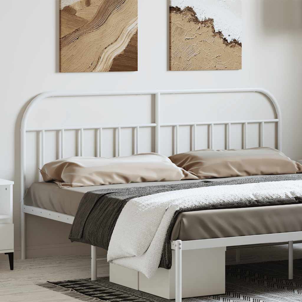 Metal Replace Headboard White 180 cm
