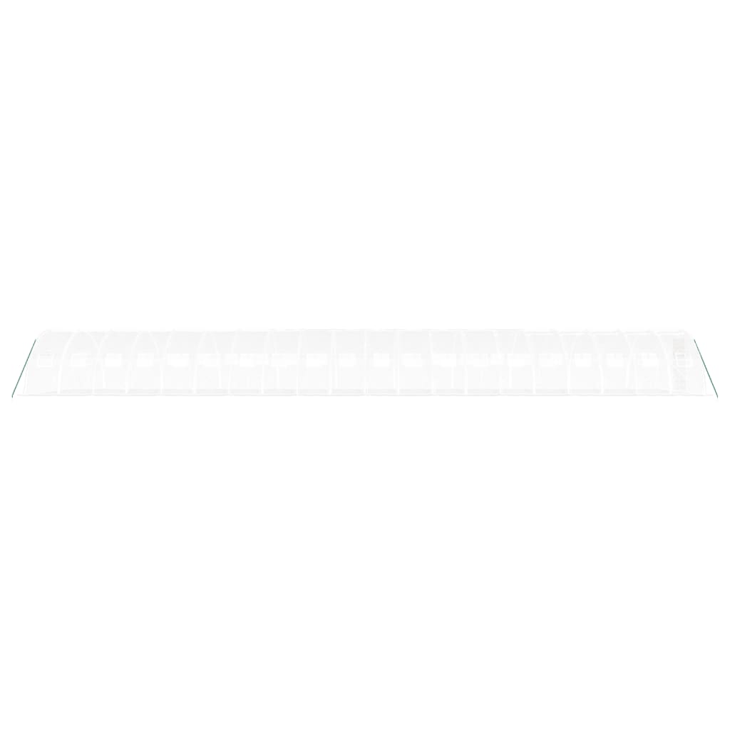 Greenhouse with Steel Frame White 80 m? 20x4x2 m