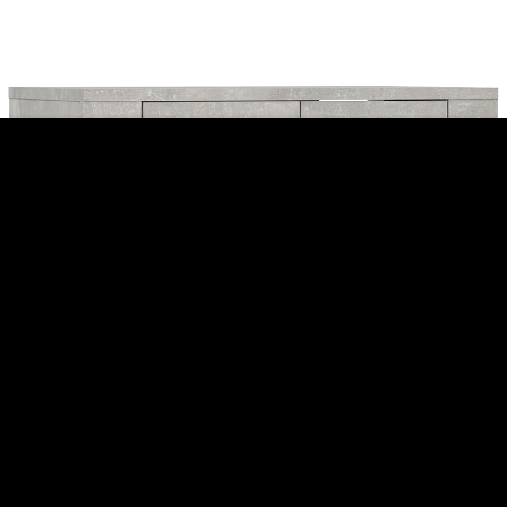 5 Piece TV Cabinet Set Concrete Grey Engineered Wood