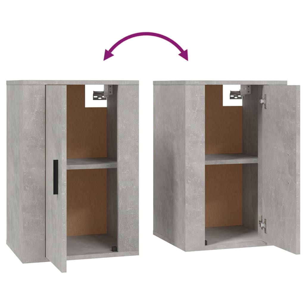 5 Piece TV Cabinet Set Concrete Grey Engineered Wood
