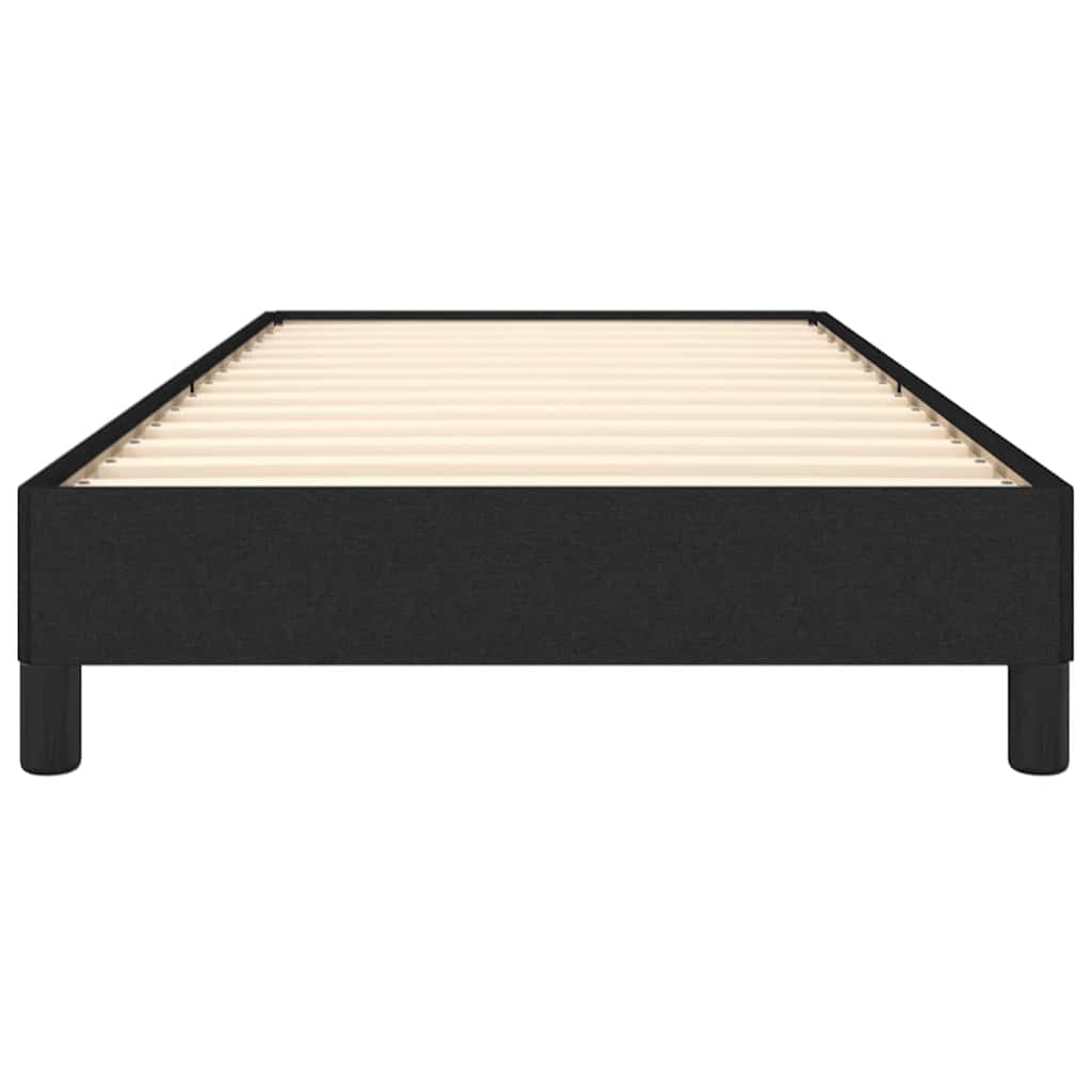 Bed Frame without Mattress Black King Single Fabric