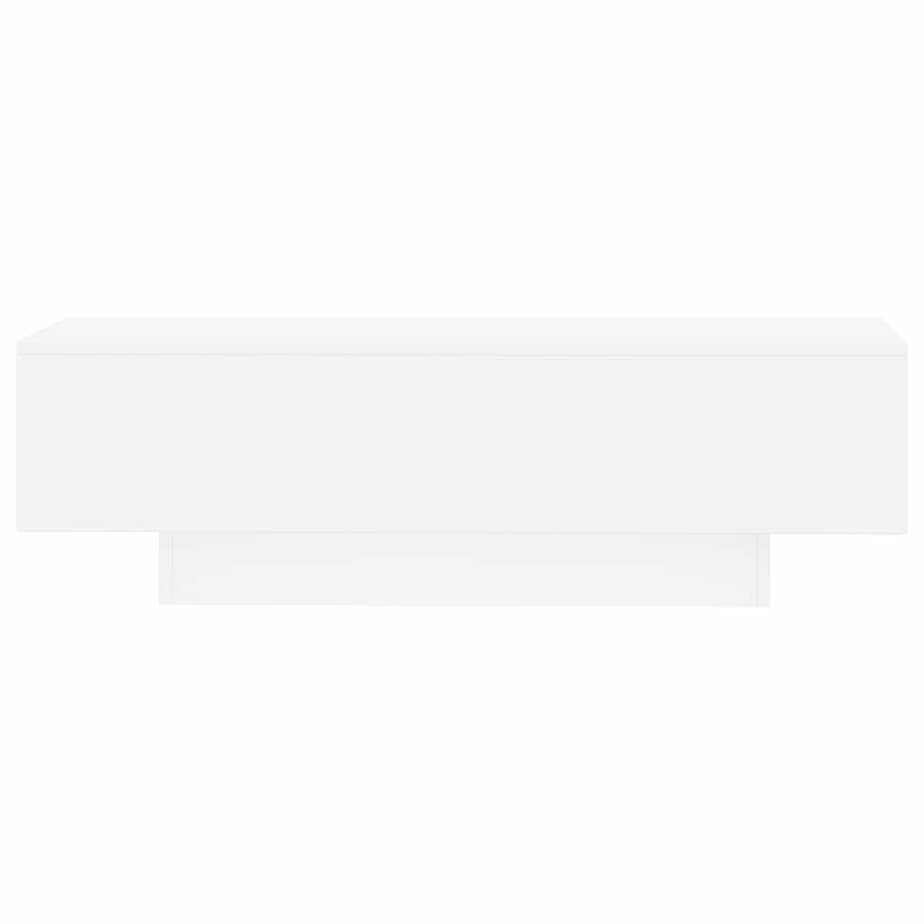 Coffee Table White 100x49.5x31 cm Engineered Wood