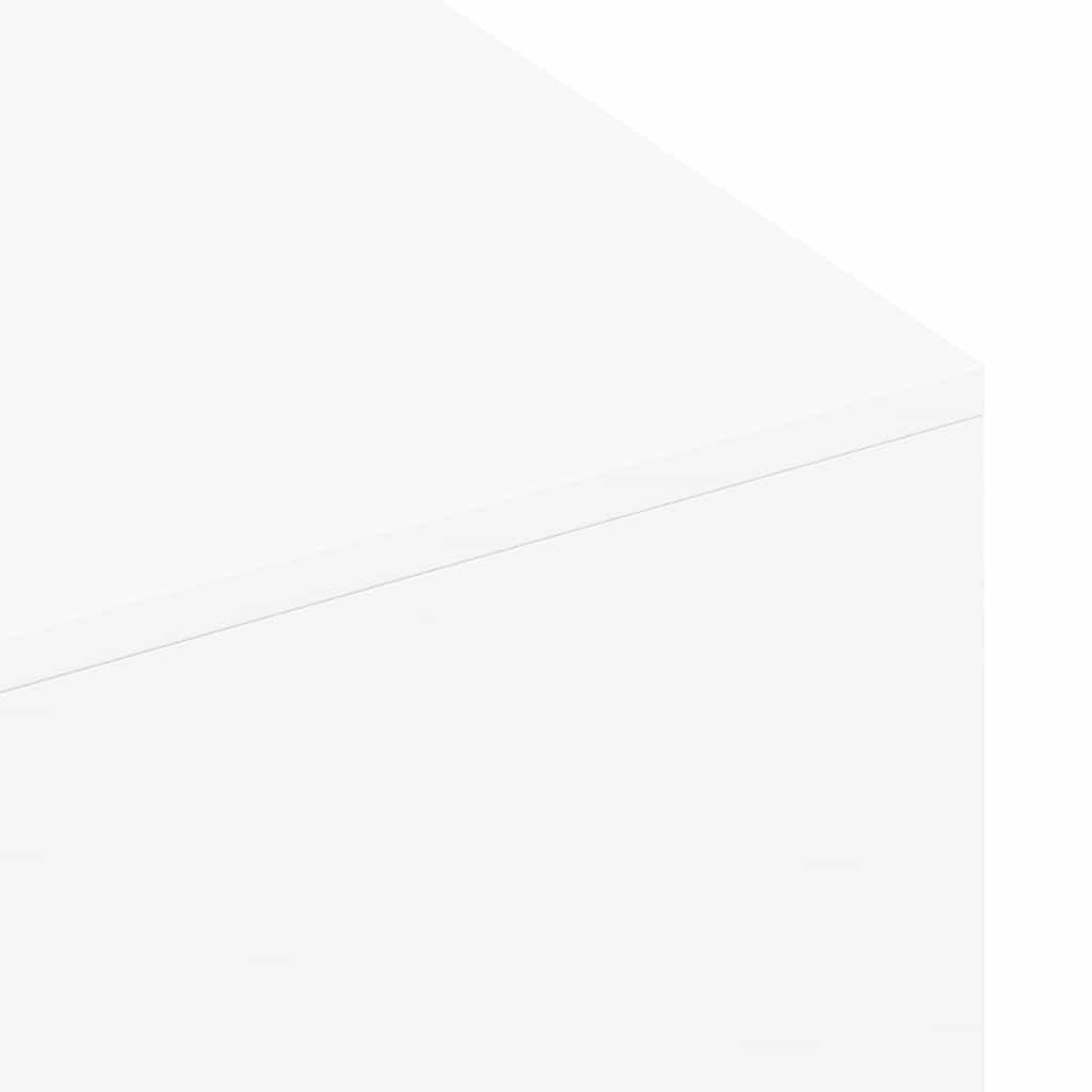 Coffee Table White 100x49.5x31 cm Engineered Wood