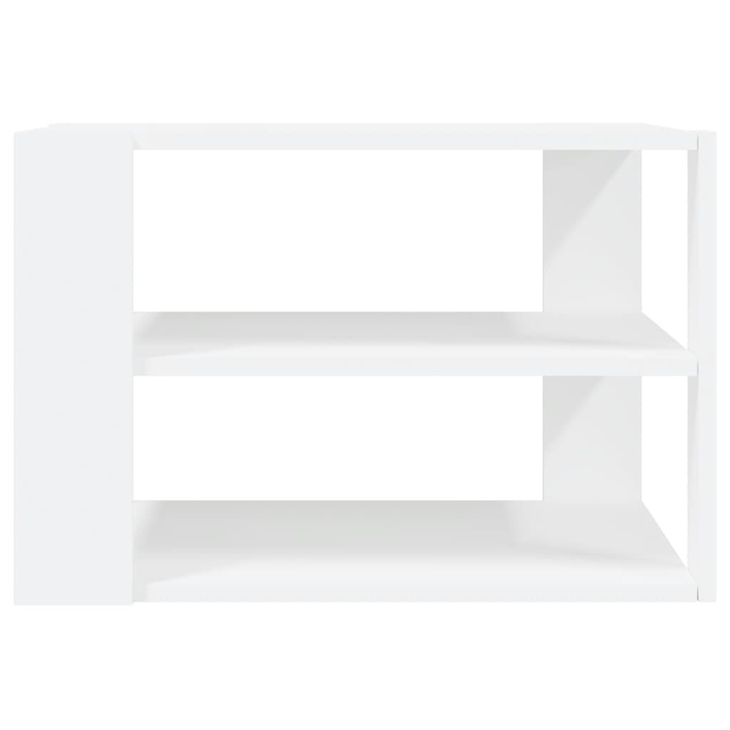 Coffee Table White 58x58x40 cm Engineered Wood