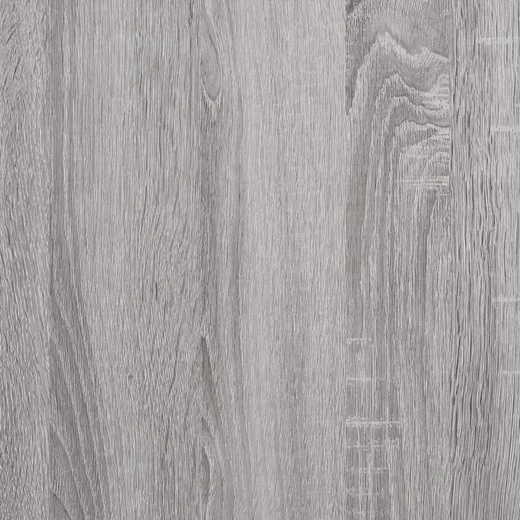 Bedside Table Grey Sonoma 40x41x50 cm Engineered Wood