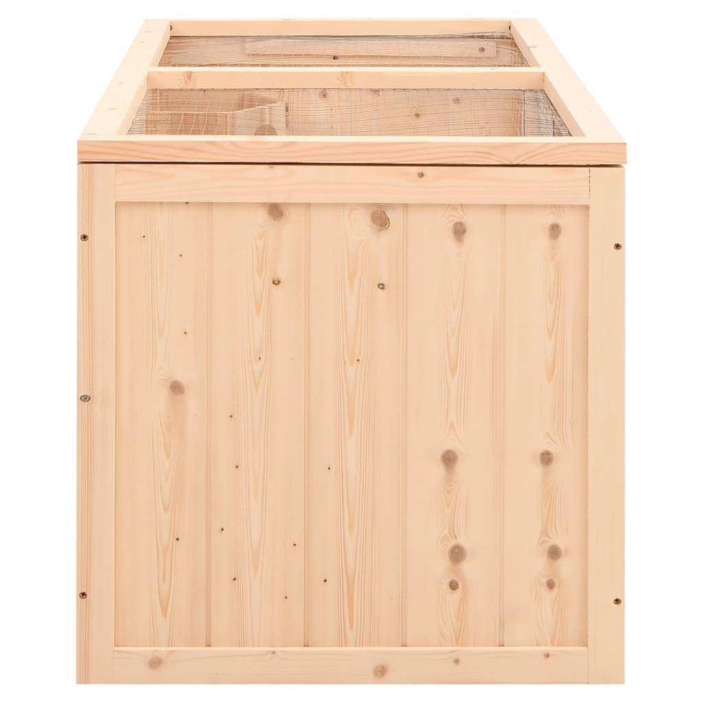 Hamster Cage 89.5x45x45 cm Solid Wood Fir
