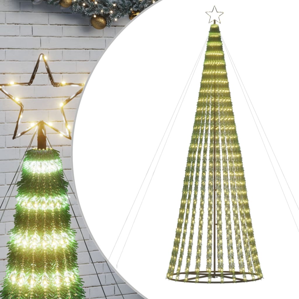 LED Christmas Tree 688 LEDs Warm White 300 cm