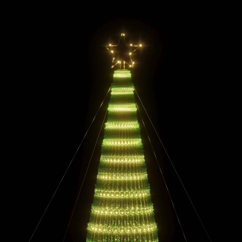 LED Christmas Tree 1544 LEDs Warm White 500 cm
