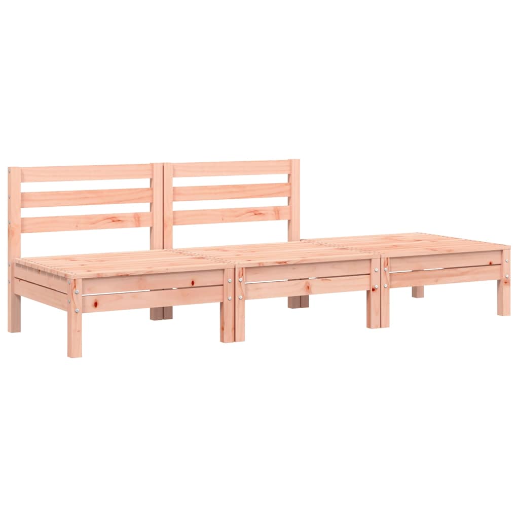 Garden Sofa with Cushions and Footstool 2-Seater