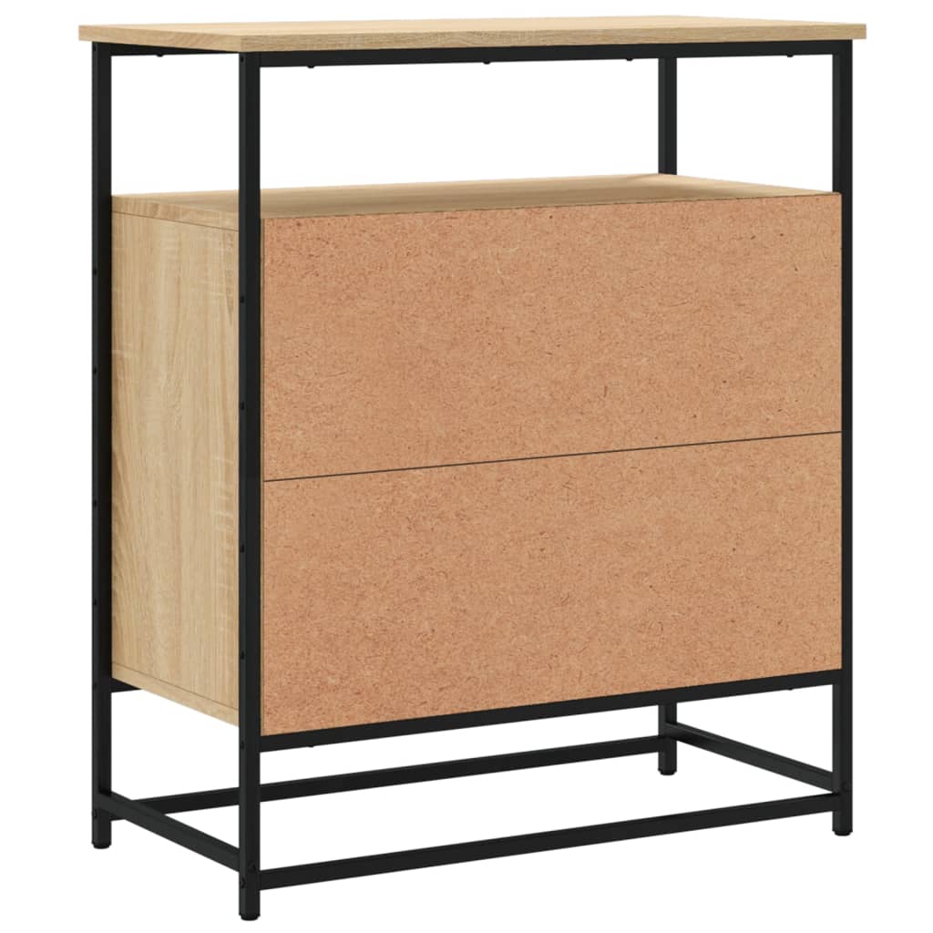 Sideboard Sonoma Oak 69x35x80 cm Engineered Wood