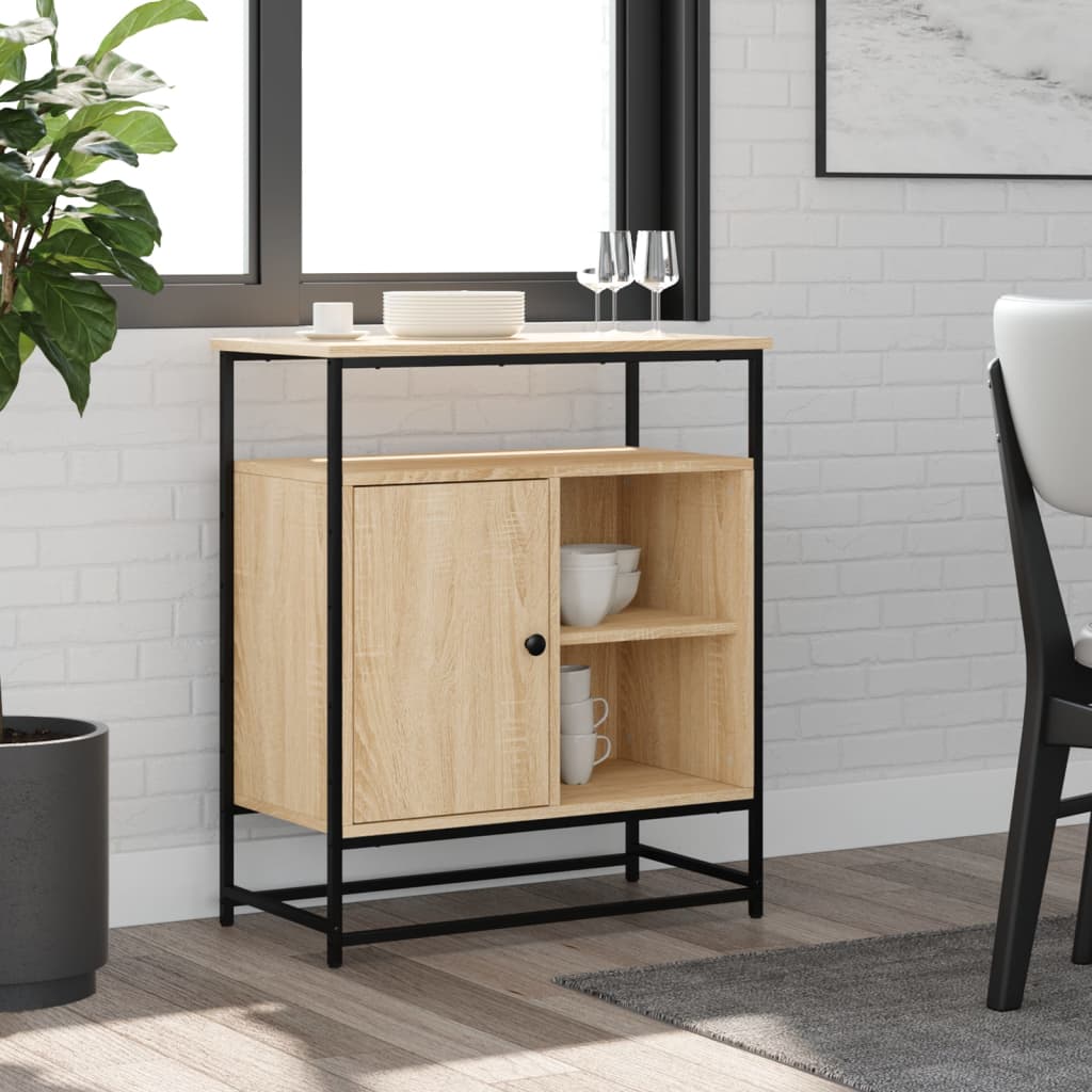 Sideboard Sonoma Oak 69x35x80 cm Engineered Wood
