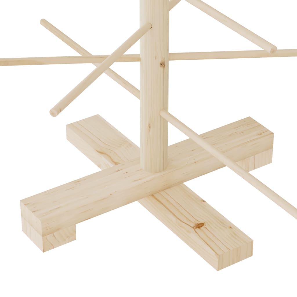 Wooden Christmas Tree Bamboo Natural with Unfinished