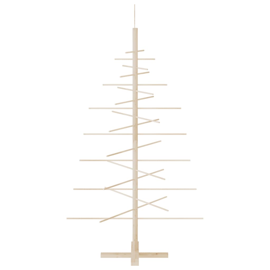 Wooden Christmas Tree Bamboo Natural with Unfinished