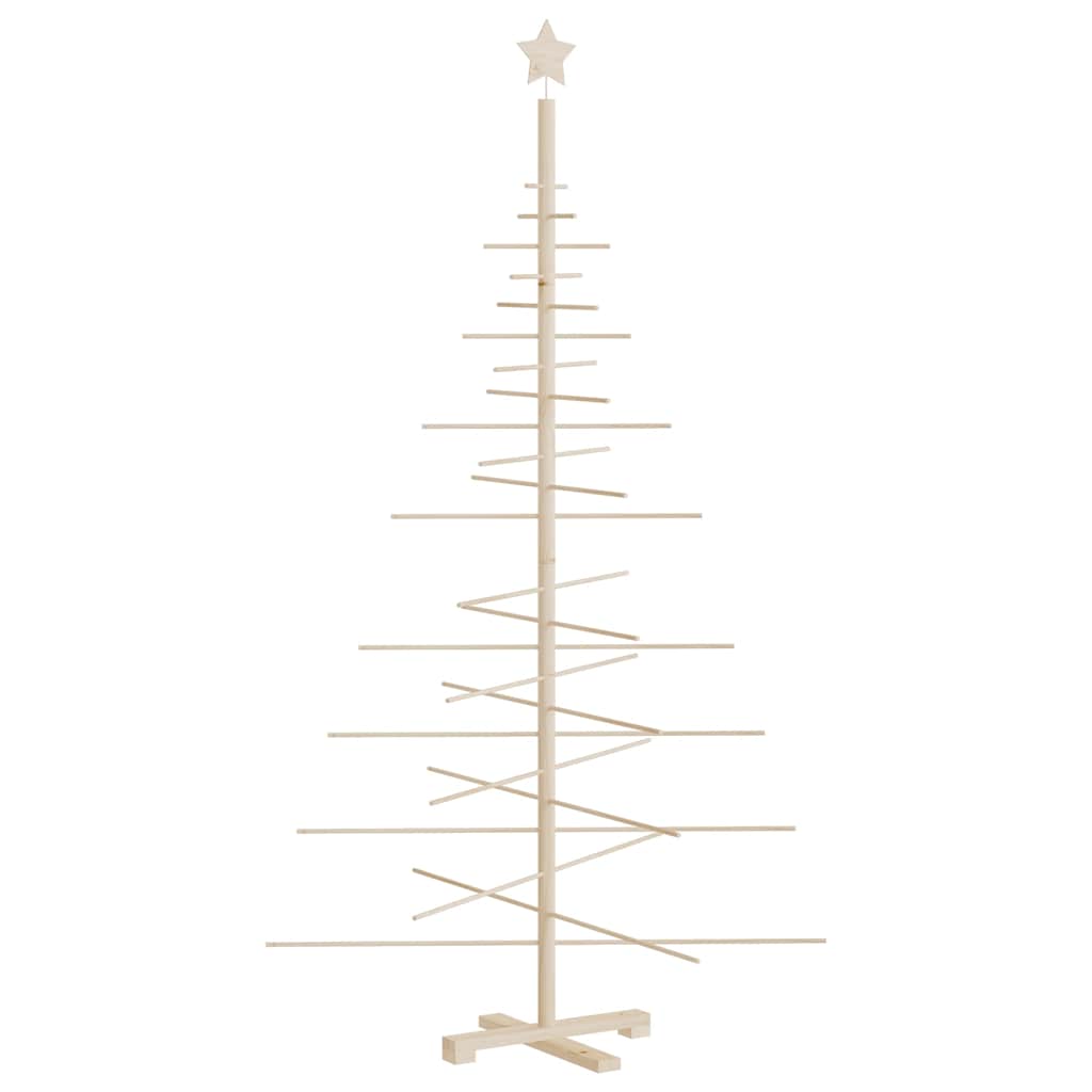 Wooden Christmas Tree Bamboo Natural with Unfinished