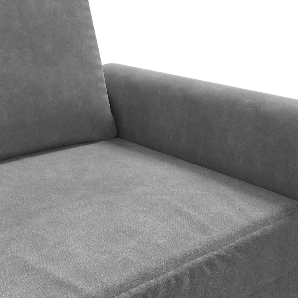 Sofa Chair Dark Grey 60 cm Velvet