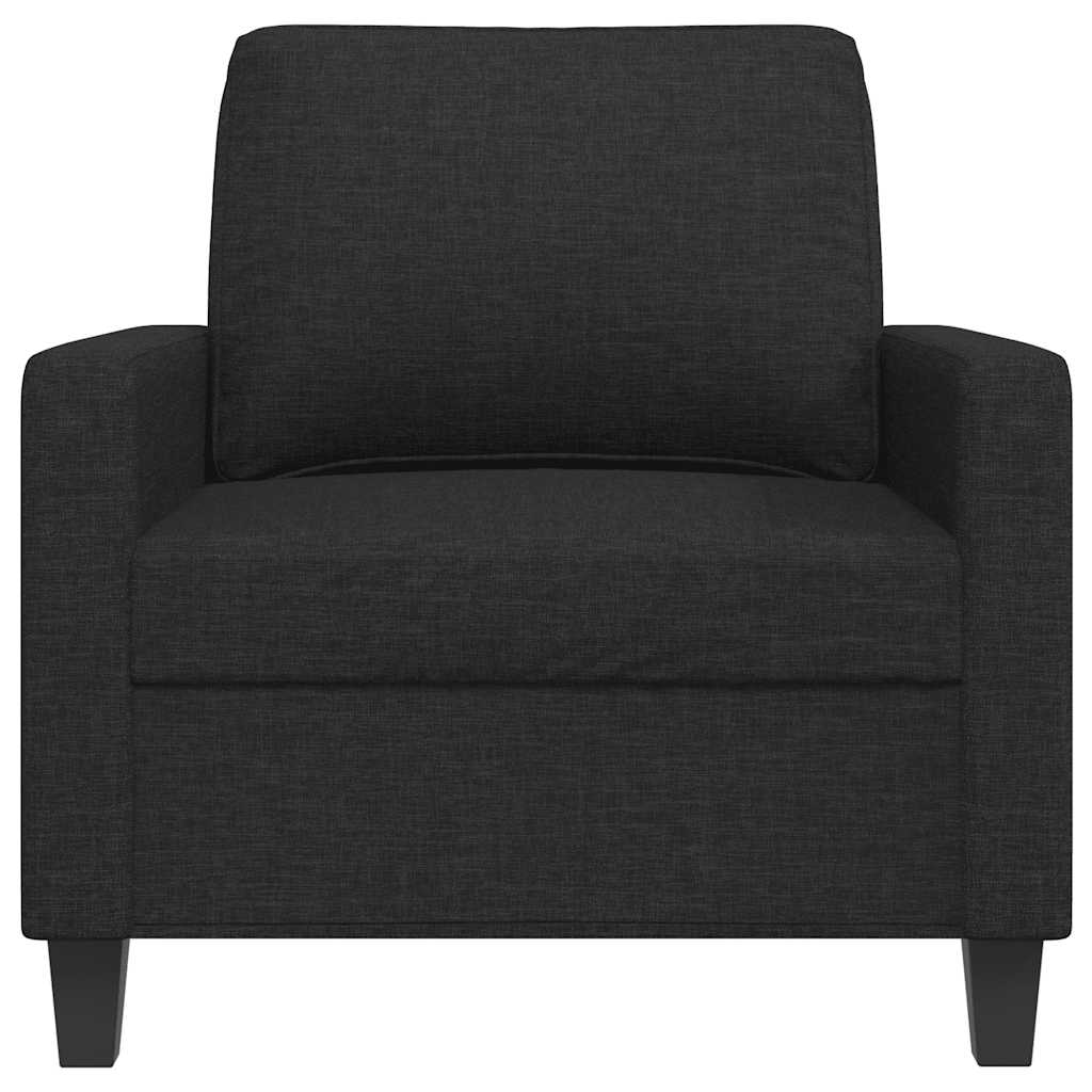 Sofa Chair Black 60 cm Fabric
