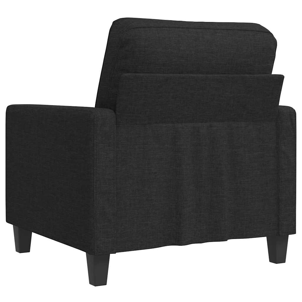 Sofa Chair Black 60 cm Fabric