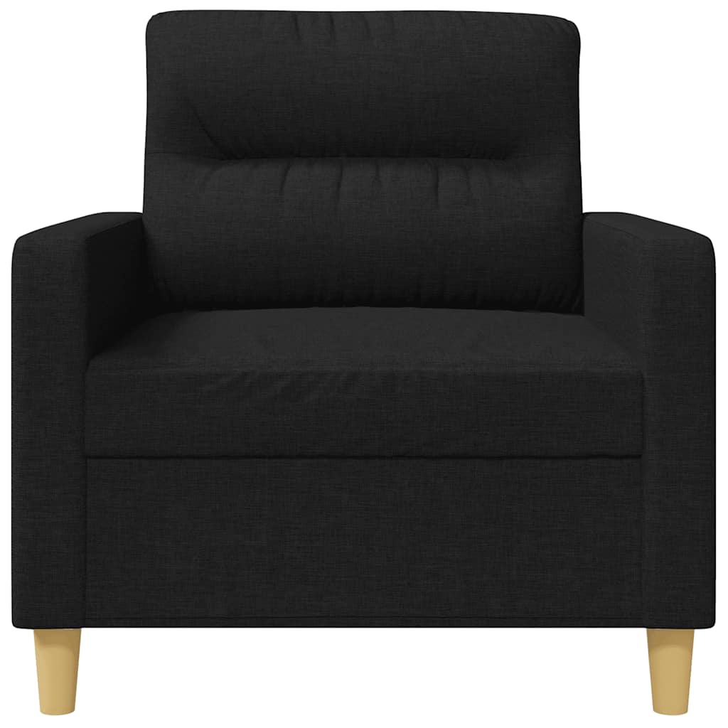 Sofa Chair Black 60 cm Fabric