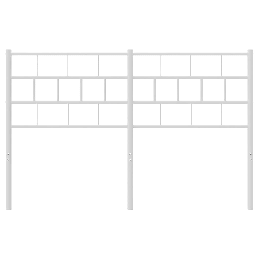 Metal Replace Headboard White 135 cm
