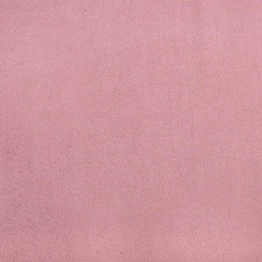 Bench with Cushions Pink 120.5x65x75 cm Velvet