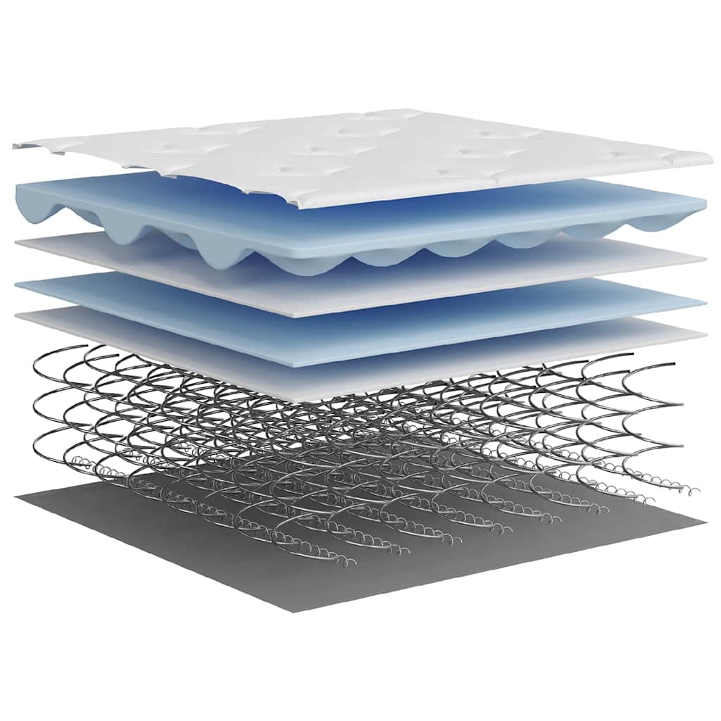 Pocket Spring Mattress Medium 107x203 cm King Single Size