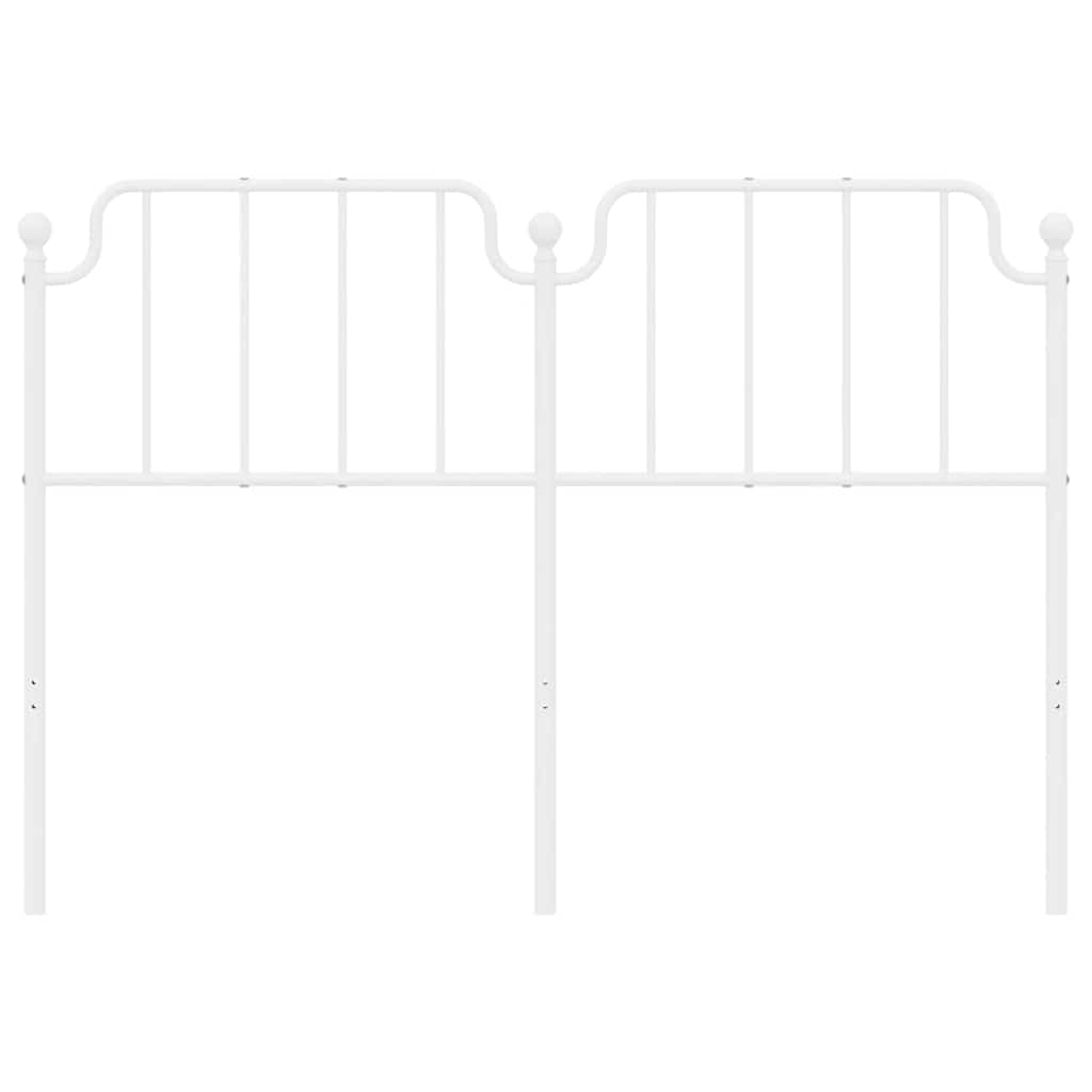 Metal Replace Headboard White 135 cm