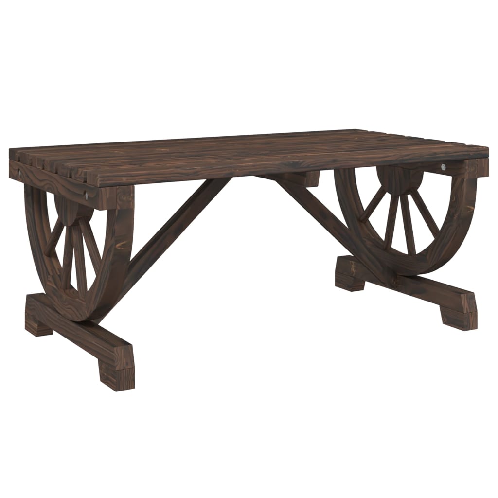 Garden Coffee Table 90x50x40 cm Solid Wood Fir