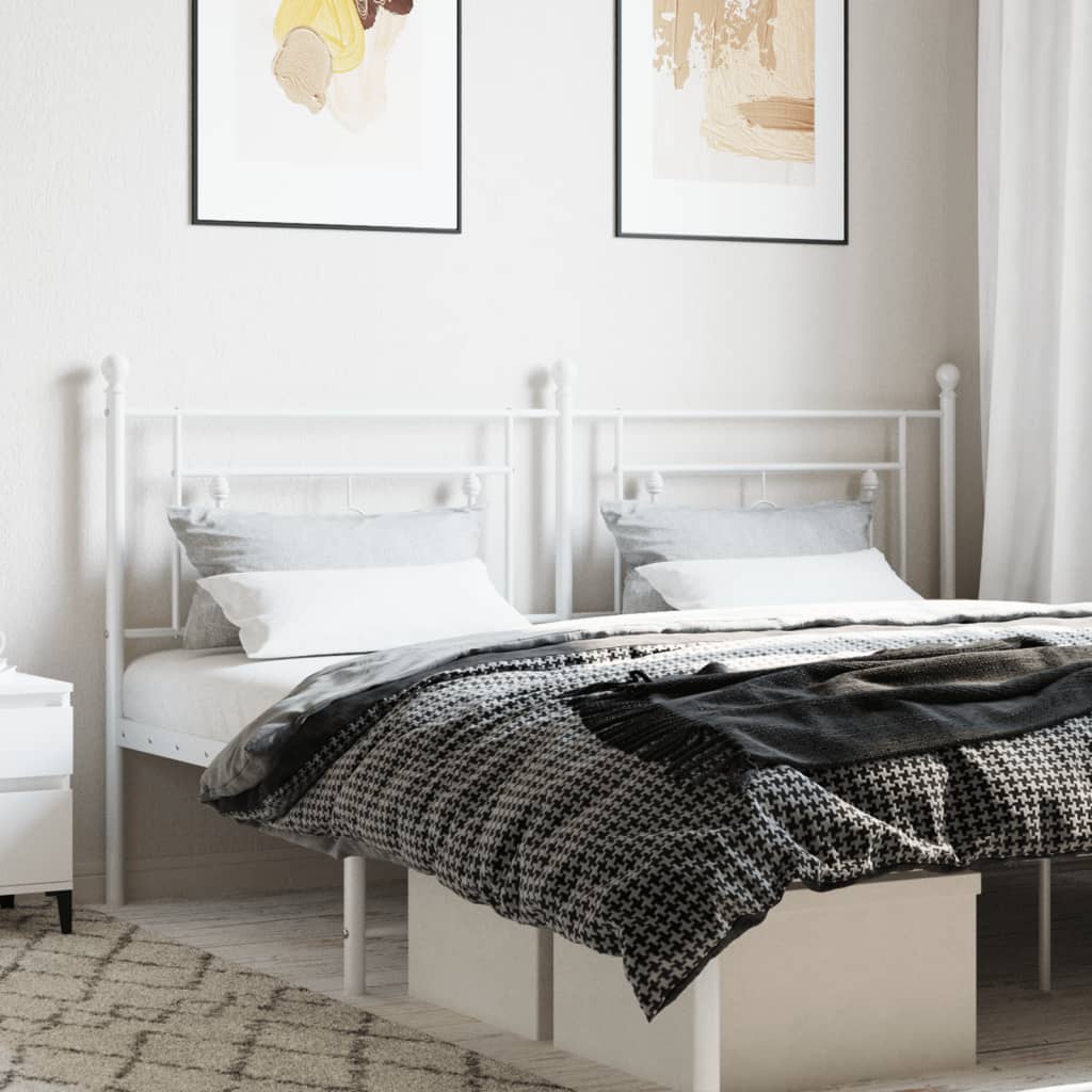 Metal Replace Headboard White 180 cm