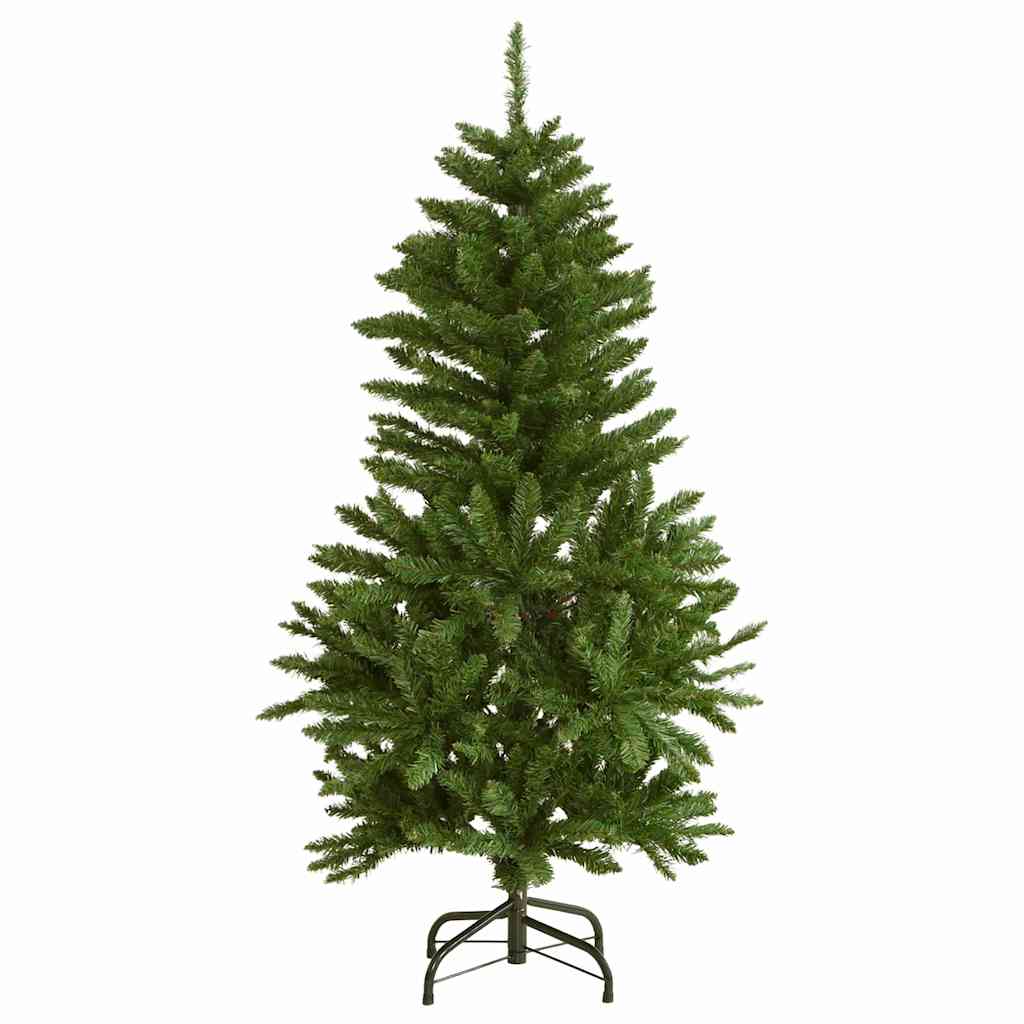 Artificial Hinged Christmas Tree with 150 LEDs & Ball Set 120 cm