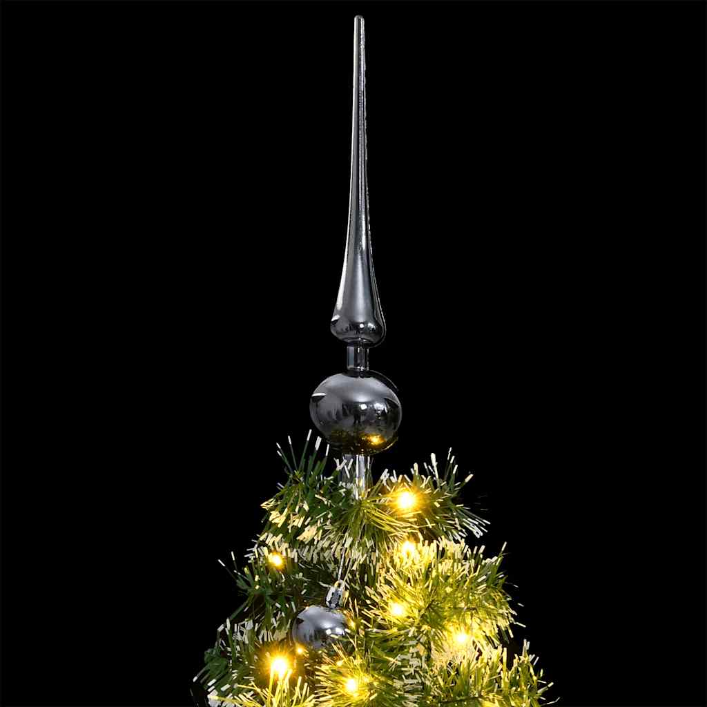 Artificial Hinged Christmas Tree with 150 LEDs & Ball Set 150 cm