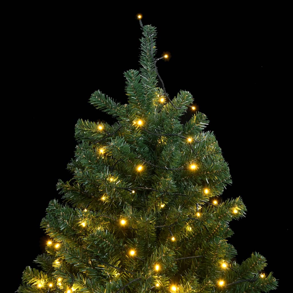 Artificial Hinged Christmas Tree 300 LEDs 210 cm