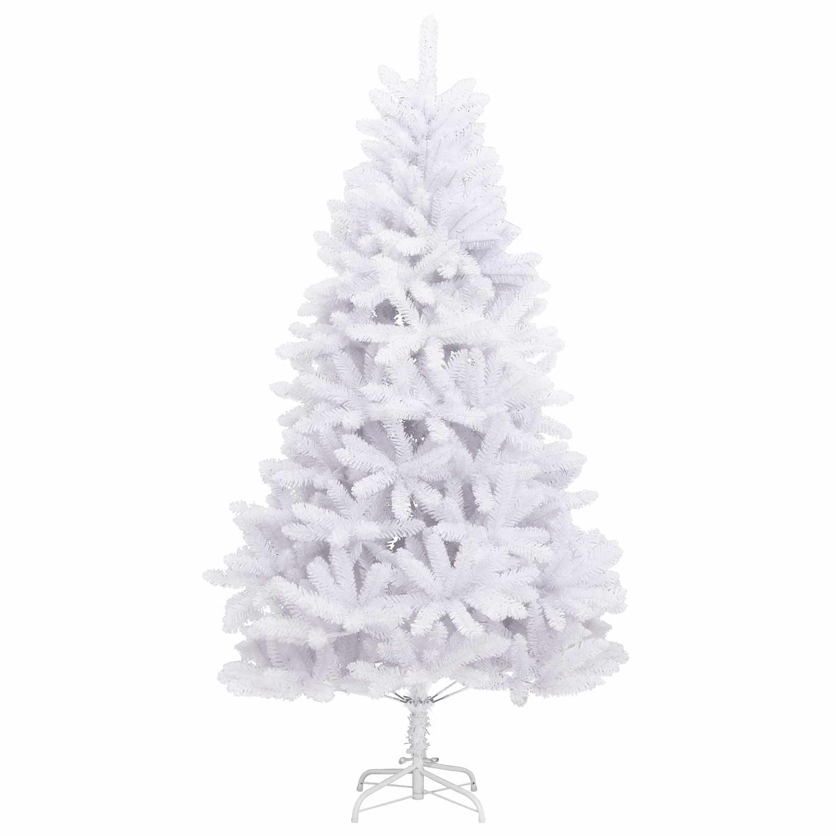Artificial Christmas Tree 180 cm PVC and Steel White