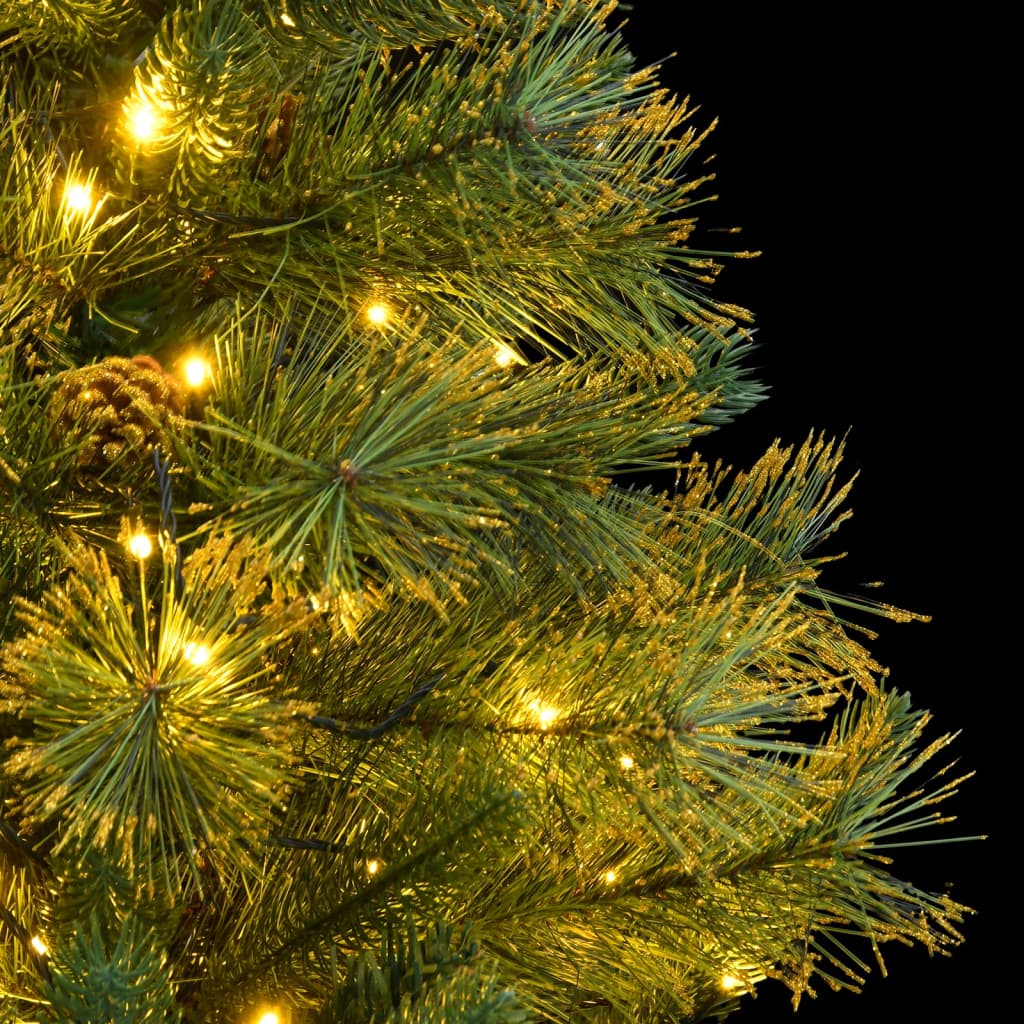 Artificial Hinged Christmas Tree 150 LEDs 150 cm