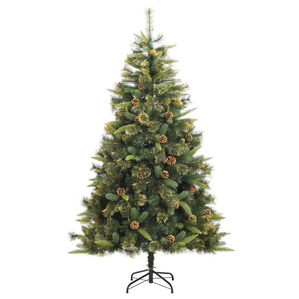 Artificial Hinged Christmas Tree 300 LEDs 180 cm