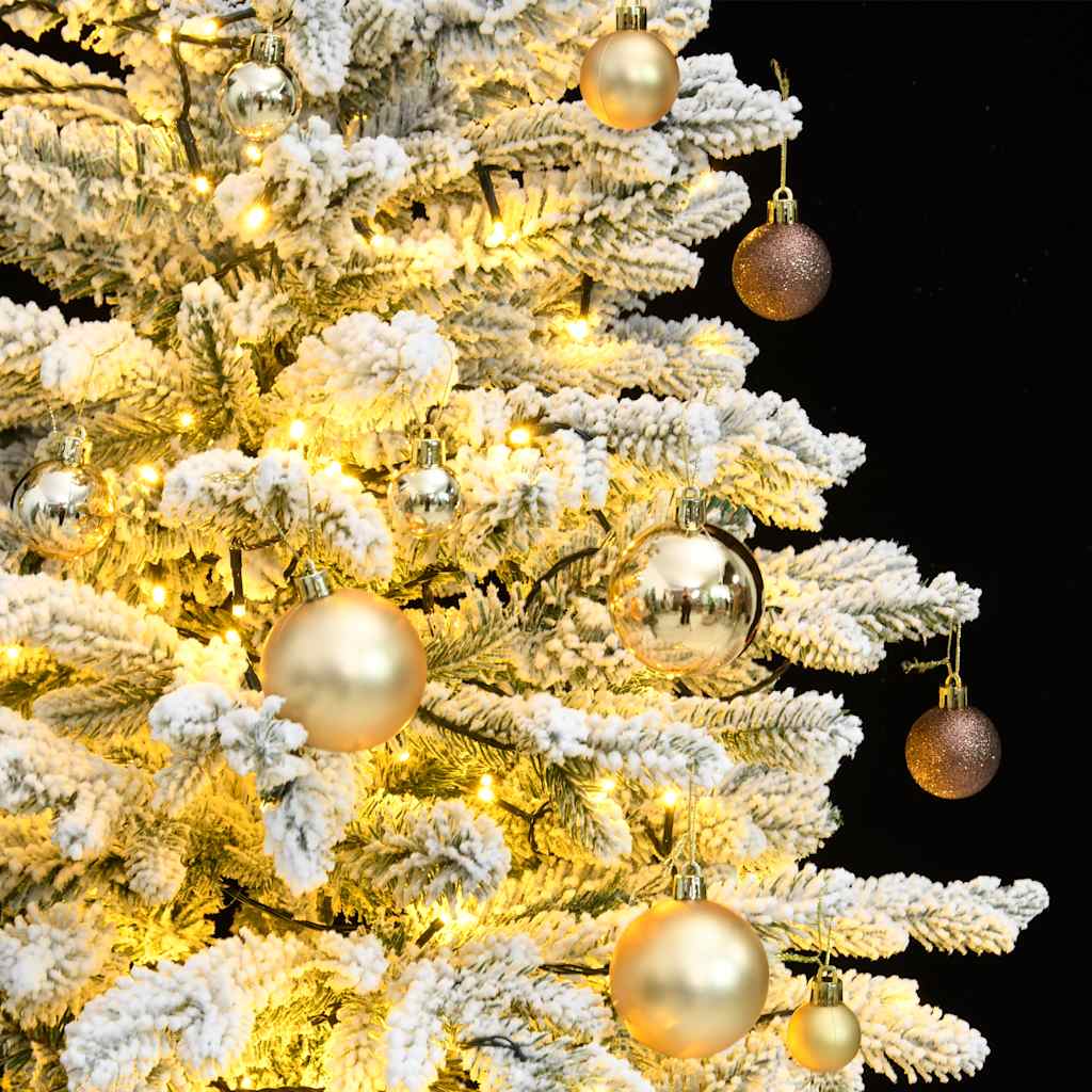 Artificial Hinged Christmas Tree with 150 LEDs & Ball Set 150 cm