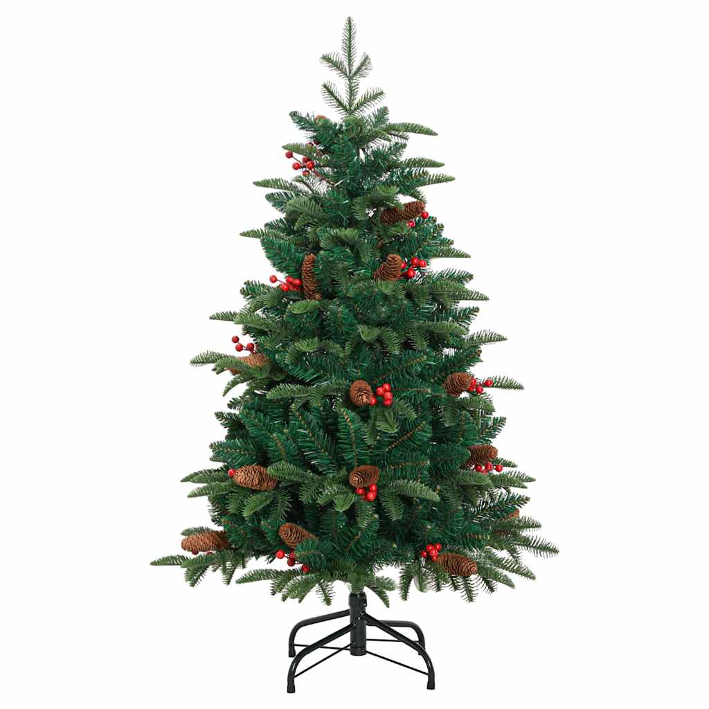 Artificial Hinged Christmas Tree with 150 LEDs & Ball Set 150 cm