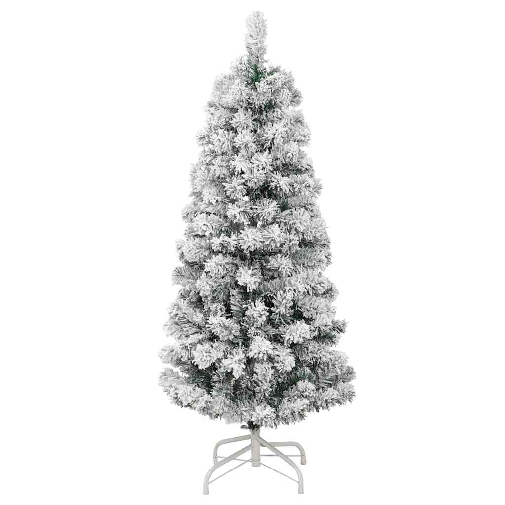 Artificial Hinged Christmas Tree with 150 LEDs & Ball Set 120 cm