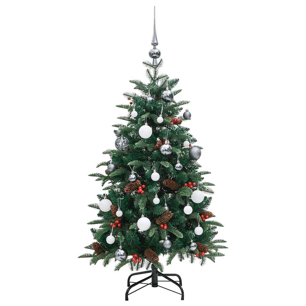 Artificial Hinged Christmas Tree with 150 LEDs & Ball Set 150 cm