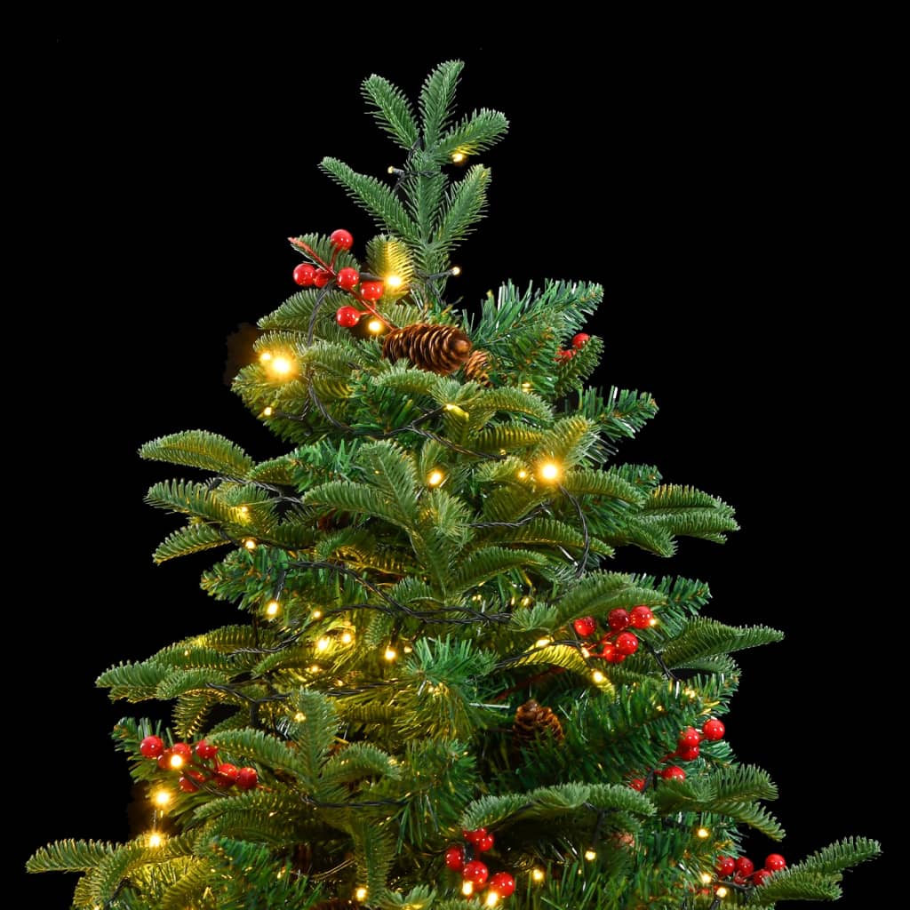 Artificial Hinged Christmas Tree 300 LEDs 180 cm