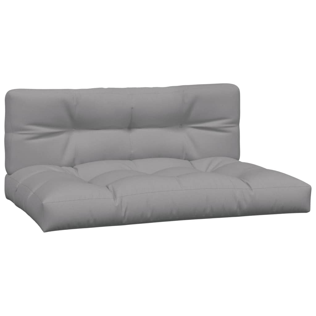 5 Piece Garden Pallet Sofa Set with Cushions Solid Wood Acacia