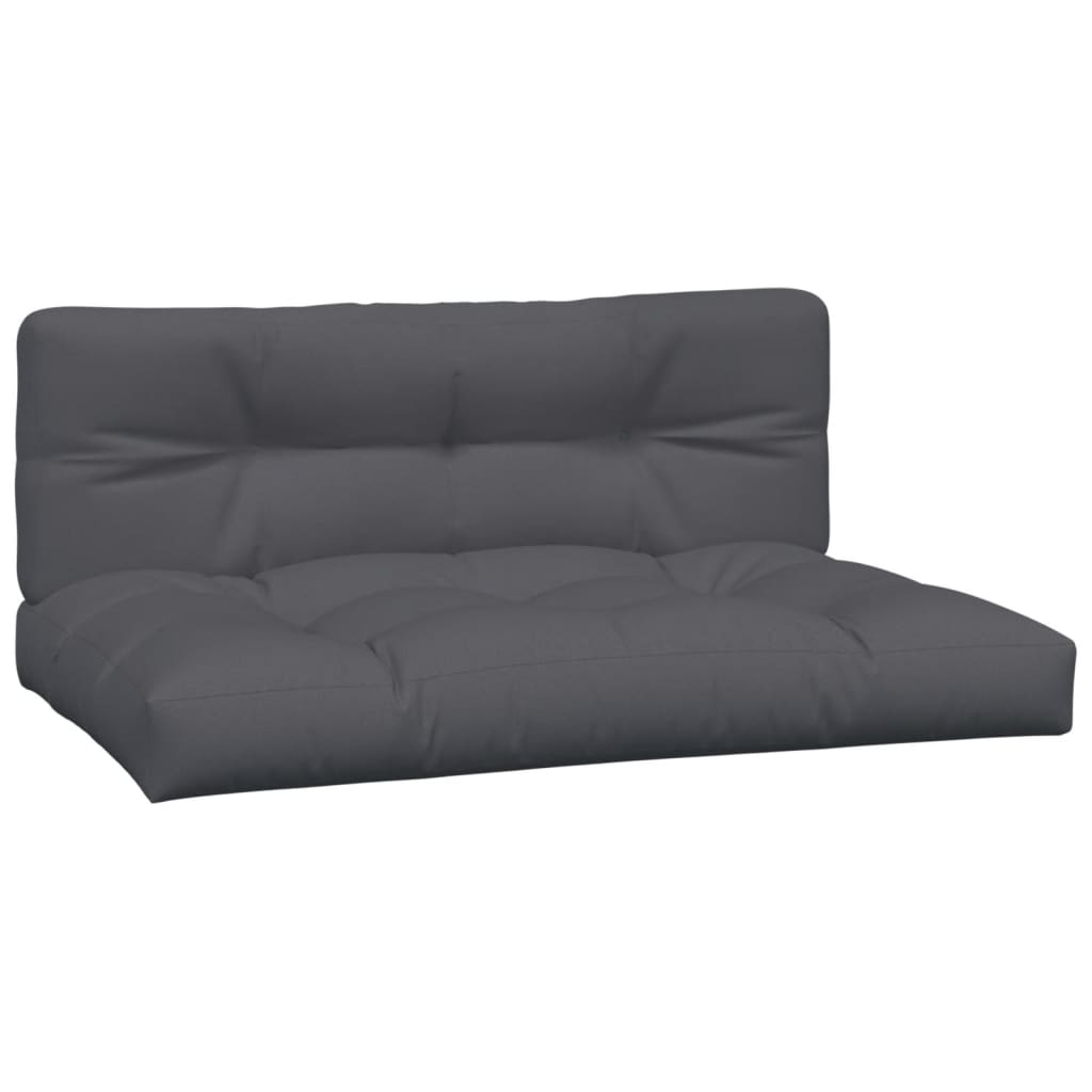 5 Piece Garden Pallet Sofa Set with Cushions Solid Wood Acacia