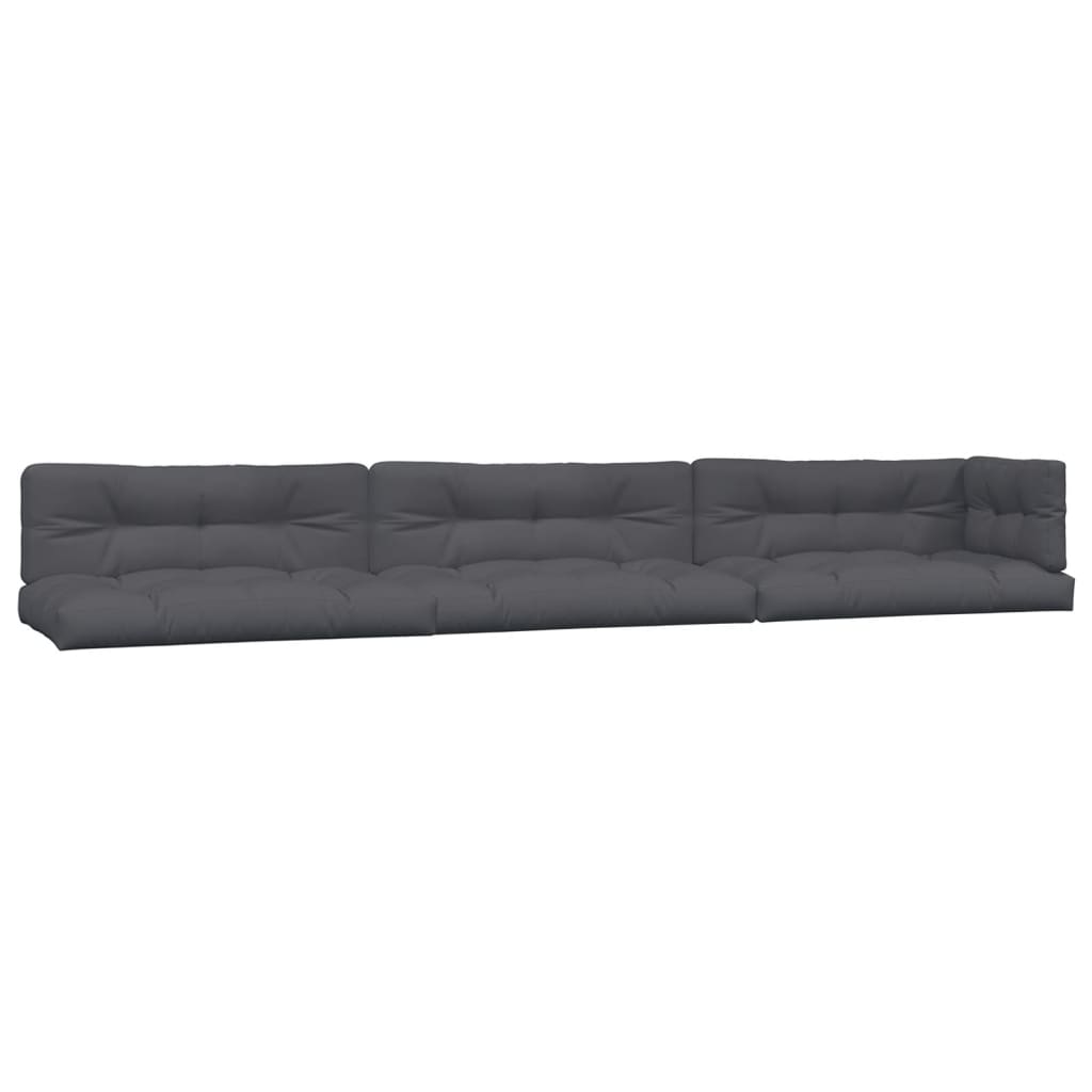 6 Piece Garden Pallet Sofa Set with Cushions Solid Wood Acacia