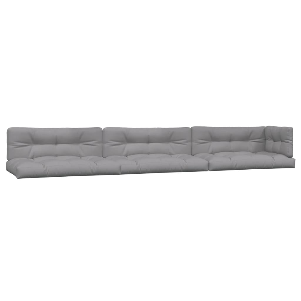 6 Piece Garden Pallet Sofa Set with Cushions Solid Wood Acacia